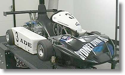 Racing Kart on Dynojet dyno